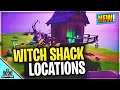 Fortnite Witch Shack Locations All Visit Different Witch Shacks