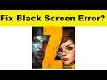 How to Fix Zero City App Black Screen Error Problem in Android & Ios | 100% Solution