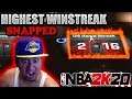 I SNAPPED THE HIGHEST WINSTREAK in NEW 1v1 EVENT 2X REP NBA 2K20 BEST OFFENSIVE THREAT