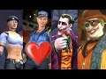 Joker Flirting Sonya Blade In Mortal Kombat 11 New Intros Vs Teasing Her In Mk Vs DC