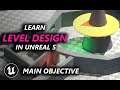 Learn this Level Design Principle in UE5! Main Objective Visual Language