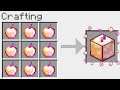 Minecraft UHC but you can craft BLOCKS out of Notch Apple...
