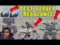 NEW Big Test Server Changes: Storm Mender Weyland Redeemer War Robots WR