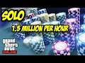 NEW SOLO 1.5 MILLION CHIPS EVERY HOUR EASY CHIPS GLITCH/GTA 5 SOLO UNLIMITED MONEY GLITCH!