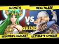 The Grind 143 Winners Bracket - SuqAta (ZSS, Palutena) Vs. Deathless (Cloud, Sheik) Smash Ultimate