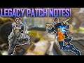 Apex Legends LEGACY Patch Notes Overview!