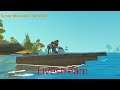 Continuing  with our survival world and making a boat!! Scrap mechanic Live