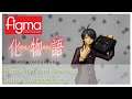 gibah mainan , Figma Koyomi Araragi series Bakemonogatari dari Good Smile Company , Review Indonesia