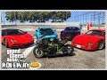 GTA 5 Roleplay - Kawasaki Ninja H2R vs Supercars Drag Racing | RedlineRP #512