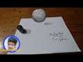 HOW TO DRAW 3D BALL FLOATING STEP BY STEP | Drawing Tech