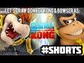 Let's Draw Bowser & Donkey Kong as Godzilla vs King Kong #SHORTS