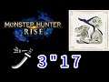 Monster Hunter Rise 魔物獵人崛起 集會5星雌火龍(太刀)3分17秒