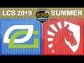 OPT vs TL - LCS 2019 Summer Split Week 3 Day 2 - OpTic Gaming vs Liquid