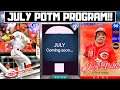 Predicting the ENTIRE JULY PLAYER of the MONTH PROGRAM! MLB The Show 21!
