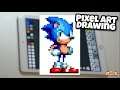 Sonic the Hedgehog (Toei Sonic Mania) - Pixel Art