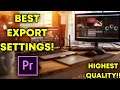 The Best Render Settings For Adobe Premiere Pro 2020/2021