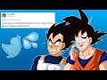 Vegeta And Goku Read Thirst Tweets