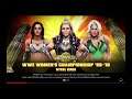 WWE 2K19 Beth Phoenix VS Natalya,Peyton Royce Triple Threat Steel Cage Match WWE Women's Title '10