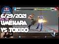 6/29/2021 SFV Battle Lounge Umehara (Guile) VS Tokido (Urien)