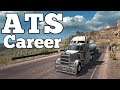 American truck simulator - v1.38 Career - Day 33 - All Map DLC - Single play map progress