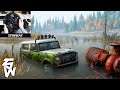 Drainage and Stuck Trailer with Scout 800 and Paystar 5070 - SnowRunner - Logitech g29 Gameplay