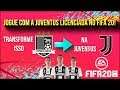 FIFA 20 PIEMONTE CALCIO - COMO LICENCIAR A JUVENTUS COM KITS E EMBLEMAS REAIS?