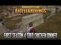 First Season 4 Solo Chicken Dinner - PUBG Xbox One Gameplay - PlayerUnknown's Battlegrounds XB1