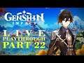 Genshin Impact - Live playthrough [PART 22, Jap with subs]