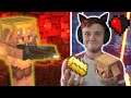 GETTING ROBBED BY PIGLINS.. | Minecraft Hardcore Part 8