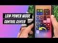 How to Add Low Power Mode on iPhone Control Center
