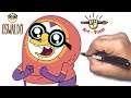 how to draw oswaldo Step by step easy