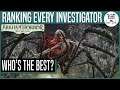 Investigator Tier List | RANKING EVERY INVESTIGATOR IN ARKHAM HORROR: THE CARD GAME