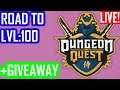🔴🌸LVL:100!!!+GIVEAWAY!!!🌸(Dungeon Quest RobloX)🔴