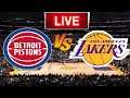 NBA LIVE! Detroit Piston vs LA Lakers | November 29, 2021 | NBA Regular Season