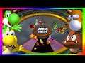 Super Mario Party Minigames #364 Koopa troopa vs Goomba vs Yoshi vs Monty mole