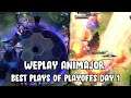 Best Plays of WePlay AniMajor Playoffs Day 1