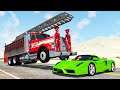 Emergency Vehicles Accidents #2 - Beamng drive