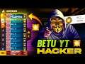GLOBAL TOP 1 PLAYER PLAYING WITH HACKER 😠| BETU YT EXPOSED || BETU YT HACKER || BETU YT