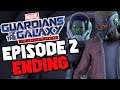 GUARDIANS OF THE GALAXY Telltale Episode 2 Ending Let's Play - TEAMWORK MAKES THE DREAM WORK!