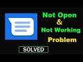How to Fix Messages App Not Working / Not Opening Problem in Android & Ios