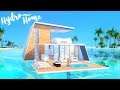 Hydro Home 🌊 🐬 | The Sims 4 Island Living | Speed Build | CC Free + Download Links