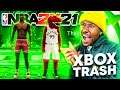 I went to XBOX For A Day with The FIRST LEGEND EVER On NEXT GEN! BEST BUILD NBA 2K21! BEST JUMPSHOT!