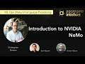 Introduction to NVIDIA NeMo - A Toolkit for Conversational AI | AISC
