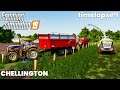 Making Silage, Mowing Grass | Chellington Valley | Farming Simulator 19 | Timelapse #01