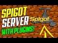 Minecraft How To Make A Spigot Server With Plugins Tutorial