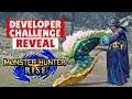 Monster Hunter Rise DEVELOPER CHALLENGE REVEAL GAMEPLAY TRAILER SUNBREAK モンスターハンターライズ 「チャレンジクエスト」
