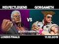 PerfectLegend (Urien) vs Gorgameth (Guile) | SFV Losers Finals | Synthwave X #9