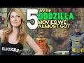 Top 5 WTF Godzilla Movies We Almost Got