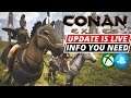 CONAN EXILES MOUNTS UPDATE Is LIVE - Everything You Need To Know! Thrall/Pet New Features! And More