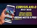 Corvus OS A10.0 MIUI Mod For Redmi Note 5 Pro | Android 10 | MIUI Apps & Boot Animation, Icon Packs